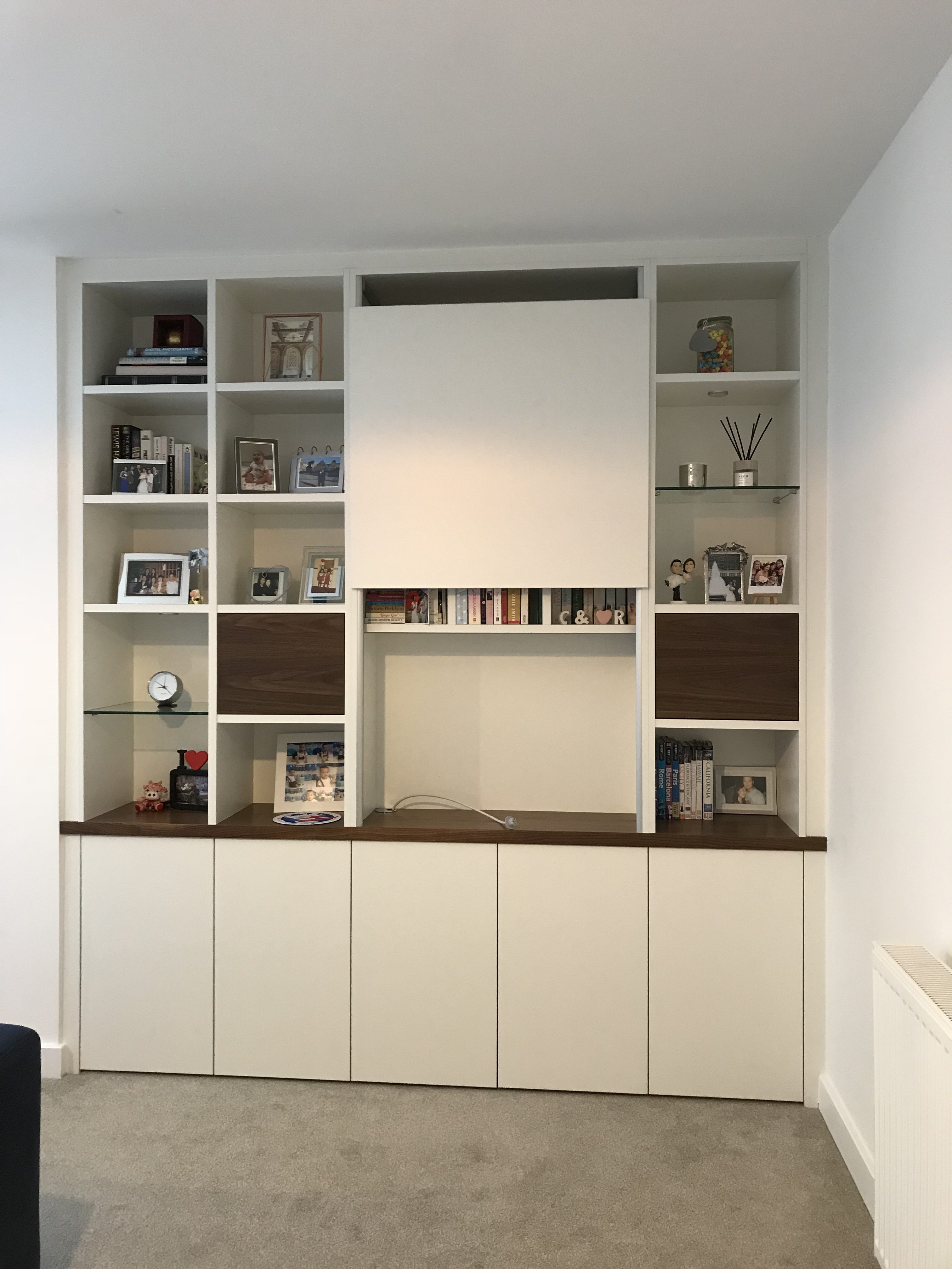 alcove custom-made cabinet